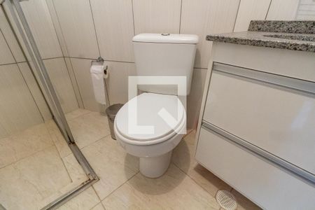 Apartamento para alugar com 51m², 1 quarto e sem vagaDetalhe do banheiro