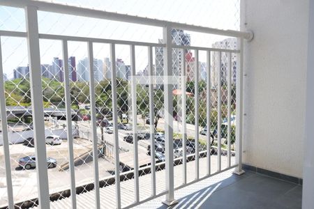 Varanda  de apartamento à venda com 1 quarto, 26m² em Vila Guarani (zona Sul) , São Paulo