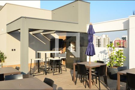 Studio para alugar com 24m², 1 quarto e sem vagaChurrasqueira