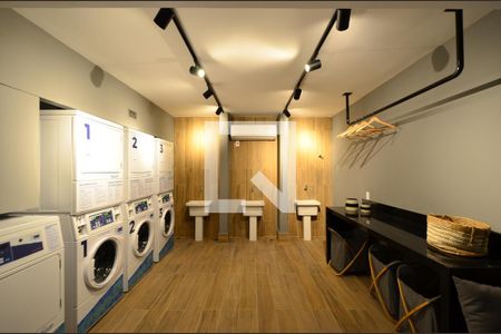 Studio para alugar com 24m², 1 quarto e sem vagaLavanderia
