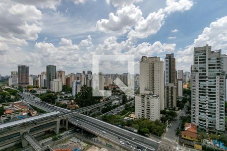 Vista da Varanda de apartamento para alugar com 2 quartos, 79m² em Campo Belo, São Paulo