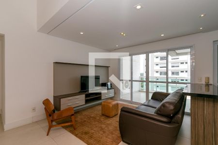 Sala de apartamento para alugar com 2 quartos, 79m² em Campo Belo, São Paulo
