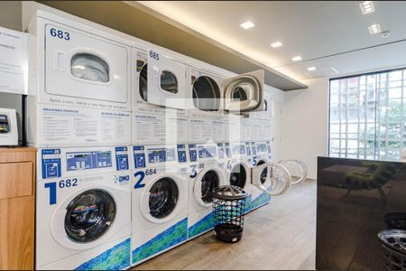 Studio para alugar com 31m², 1 quarto e sem vaga Studio para alugar com 31m², 1 quarto e sem vagaLavanderia