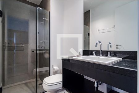 Studio para alugar com 31m², 1 quarto e sem vaga Studio para alugar com 31m², 1 quarto e sem vagaBanheiro