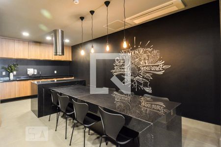 Studio para alugar com 31m², 1 quarto e sem vaga Studio para alugar com 31m², 1 quarto e sem vagaSalão de festas