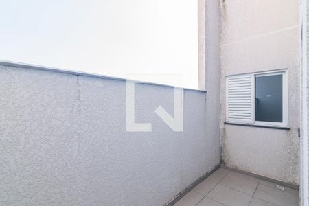 Terraço da Sala de apartamento para alugar com 2 quartos, 55m² em Jardim Jamaica, Santo André