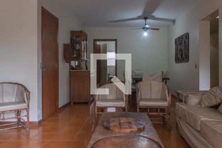 Sala de apartamento para alugar com 3 quartos, 100m² em Centro, Guarujá