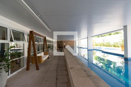 Studio para alugar com 42m², 1 quarto e 1 vagaPiscina