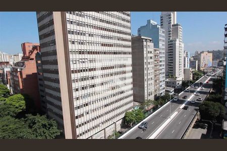 Vista de kitnet/studio para alugar com 1 quarto, 25m² em Vila Buarque, São Paulo