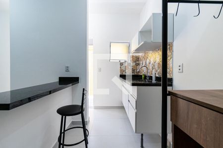 Studio para alugar com 24m², 1 quarto e sem vaga Studio para alugar com 24m², 1 quarto e sem vagaCozinha