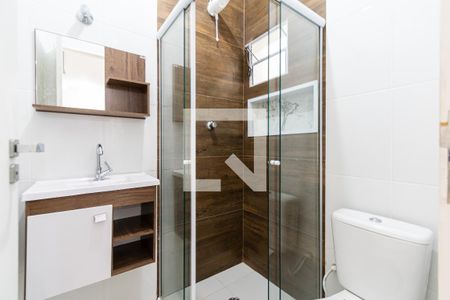 Studio para alugar com 24m², 1 quarto e sem vaga Studio para alugar com 24m², 1 quarto e sem vagaBanheiro