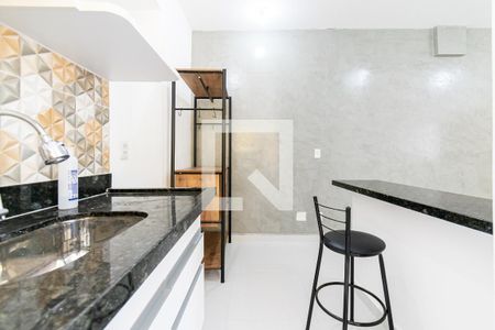 Studio para alugar com 24m², 1 quarto e sem vaga Studio para alugar com 24m², 1 quarto e sem vagaCozinha