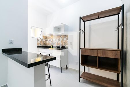 Studio para alugar com 24m², 1 quarto e sem vaga Studio para alugar com 24m², 1 quarto e sem vagaCozinha