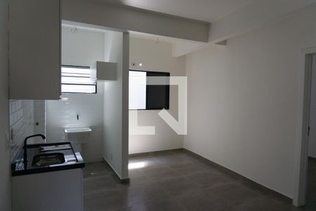 Sala/Cozinha de apartamento para alugar com 1 quarto, 34m² em Bela Vista, São Paulo