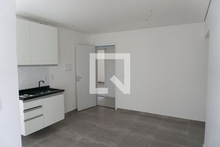 Sala/Cozinha de apartamento para alugar com 1 quarto, 39m² em Bela Vista, São Paulo