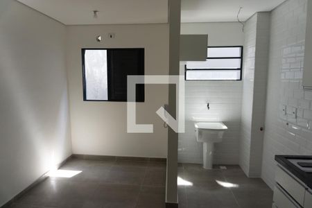 Sala/Cozinha de apartamento para alugar com 1 quarto, 39m² em Bela Vista, São Paulo