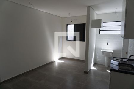 Sala/Cozinha de apartamento para alugar com 1 quarto, 39m² em Bela Vista, São Paulo