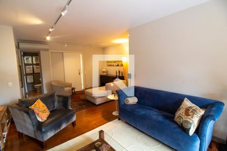 Sala de apartamento à venda com 3 quartos, 128m² em Brooklin Paulista, São Paulo
