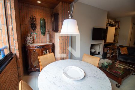Sala de Jantar de apartamento à venda com 3 quartos, 128m² em Brooklin Paulista, São Paulo