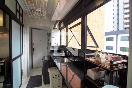 Área de Serviço de apartamento à venda com 3 quartos, 128m² em Brooklin Paulista, São Paulo