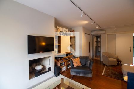 Sala de apartamento à venda com 3 quartos, 128m² em Brooklin Paulista, São Paulo