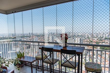 Vista da varanda de apartamento à venda com 2 quartos, 68m² em Cambuci, São Paulo