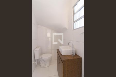 Casa para alugar com 142m², 3 quartos e 5 vagas Casa para alugar com 142m², 3 quartos e 5 vagasBanheiro do Espaço Gourmet