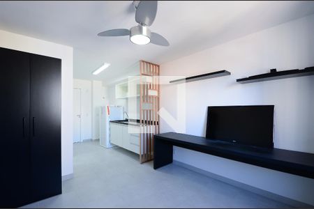 Sala/Cozinha de kitnet/studio para alugar com 1 quarto, 24m² em Vila Clementino, São Paulo