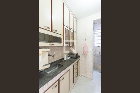 Cozinha e Área de Serviço de apartamento para alugar com 1 quarto, 37m² em Rio Comprido, Rio de Janeiro