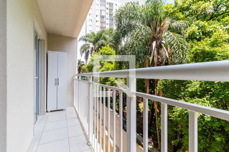 Varanda - Sala/Suíte de apartamento à venda com 1 quarto, 28m² em Cidade Ademar, São Paulo