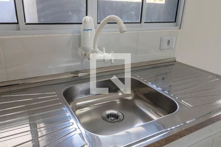 Detalhe da Sala/Cozinha de kitnet/studio para alugar com 1 quarto, 28m² em Vila do Conde, Barueri