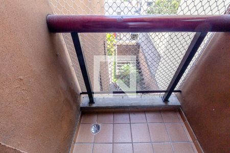 Varanda da Sala de apartamento para alugar com 1 quarto, 35m² em Vila Buarque, São Paulo
