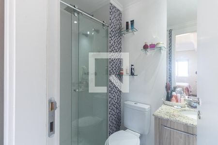 Banheiro da Suíte de apartamento à venda com 2 quartos, 62m² em Vila Isa, São Paulo