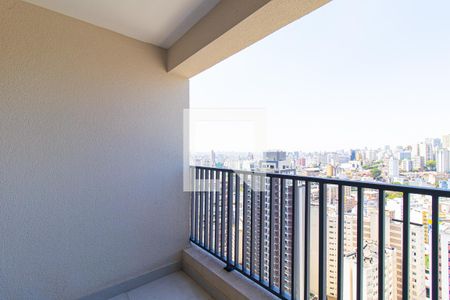 Varanda de kitnet/studio para alugar com 1 quarto, 27m² em Bela Vista, São Paulo