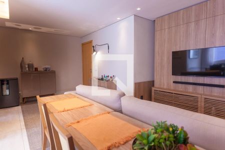 Sala de apartamento à venda com 3 quartos, 95m² em Vila da Serra, Nova Lima