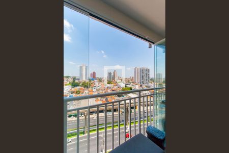 Varanda da Sala de apartamento para alugar com 2 quartos, 45m² em Vila Prudente, São Paulo