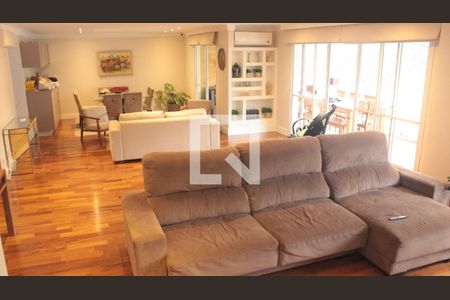 Sala de apartamento para alugar com 4 quartos, 233m² em Jardim Taquaral, São Paulo