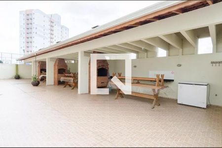 Área comum - Churrasqueira de apartamento para alugar com 2 quartos, 52m² em Vila Príncipe de Gales, Santo André