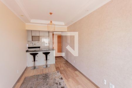 Sala de apartamento para alugar com 2 quartos, 52m² em Vila Príncipe de Gales, Santo André