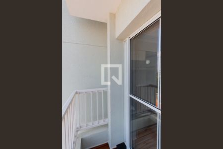 Varanda da Sala de apartamento para alugar com 2 quartos, 52m² em Vila Príncipe de Gales, Santo André