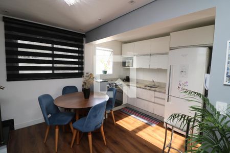 Cozinha/Sala Jantar de casa de condomínio à venda com 2 quartos, 82m² em Vila Santa Clara, São Paulo