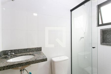 Banheiro de kitnet/studio para alugar com 1 quarto, 22m² em Penha de França, São Paulo