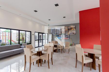 Apartamento para alugar com 45m², 2 quartos e 1 vagaÁrea comum - Salão de festas