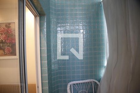 Sala/Varanda de apartamento para alugar com 1 quarto, 54m² em Boqueirão, Praia Grande