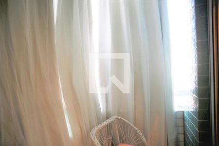 Sala/Varanda de apartamento para alugar com 1 quarto, 54m² em Boqueirão, Praia Grande