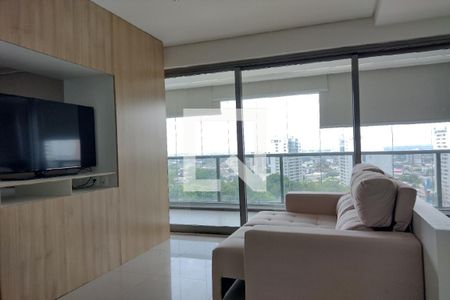 Sala de apartamento para alugar com 1 quarto, 53m² em Adrianópolis, Manaus