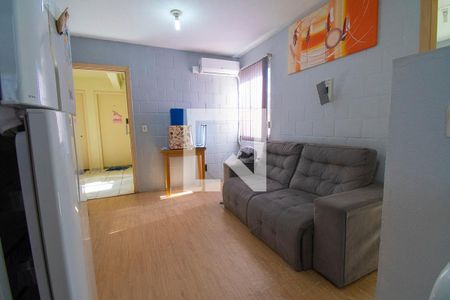 Sala/Cozinha de apartamento à venda com 2 quartos, 45m² em Liberdade, Novo Hamburgo