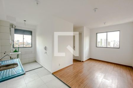 Sala/Cozinha de apartamento à venda com 2 quartos, 45m² em Mooca, São Paulo