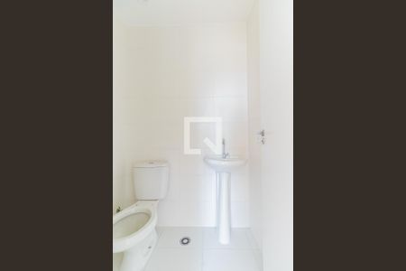 Banheiro da Suíte  de apartamento para alugar com 1 quarto, 27m² em Jardim Cidalia, São Paulo