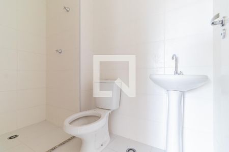 Banheiro da Suíte  de apartamento para alugar com 1 quarto, 27m² em Jardim Cidalia, São Paulo